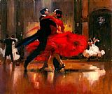 Flamenco Dancer Famous Paintings - dance series II